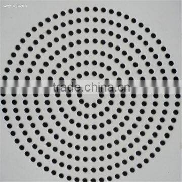 Round hole perforated metal mesh