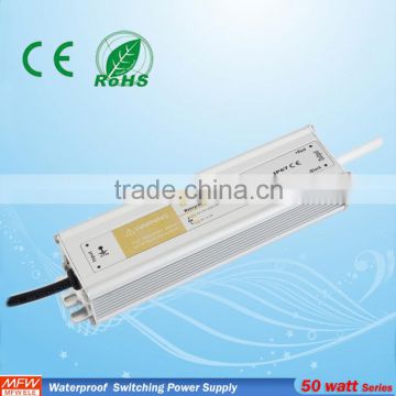 single output type ac220v 50/60hz input voltage 12v ac dc power supply 50w waterprrof switched mode power supply