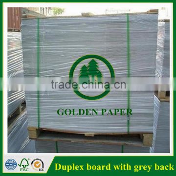 Duplex board paper