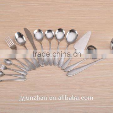 Middle quality 72pcs stainless steel cutlery sets with low price and direct factory