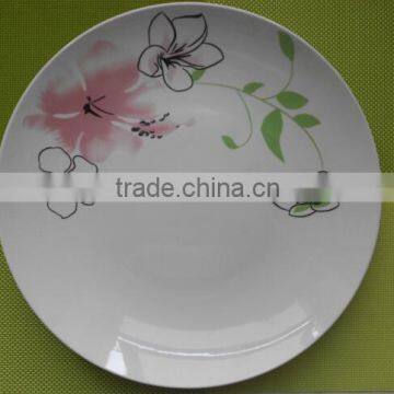 Cheap Ceramic Plate 10.5inch Dinner Plate Tableware in Stock