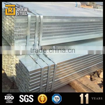 pre-galvanized steel square pipe, q235b pre-galvanized steel tube, pre-galvanized green house pipe