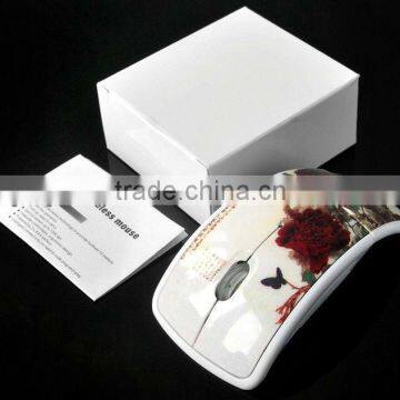 High Quality Sicily Promotion Gift Mini Mouse 2.4 G Folding Wireless Mouse CE photo-5