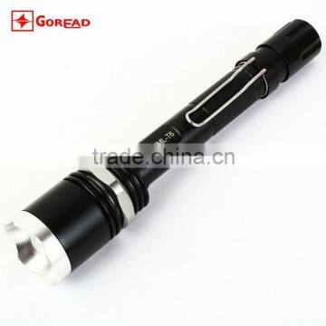 GOREAD Y46 Focusabe High Bright T6 Flashlight T6 5mode Torch