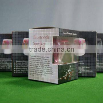 New Arrivel LED TF Card Slot and Hand-free Calls Support Liquid Mini Bluetooth Speaker 2015 photo-4