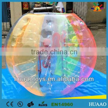 Colorful cheap bumper ball inflatable ball