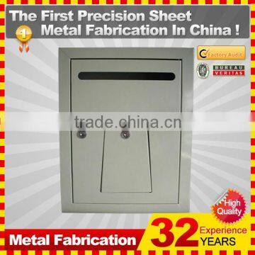 32 years experience wall mounted lockable stainless steel mail box