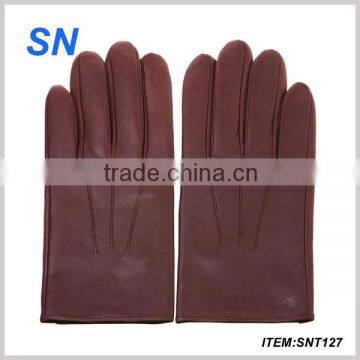 new style noble fashion mens cheap fancy sexy costume thin leather gloves