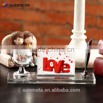 Sunmeta directly sublimation decoration photo crystal, crystal globe for christmas gifts BSJ-23