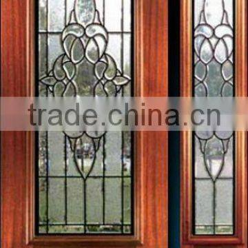 American Glass Exterior Doors Wood Design DJ-S9104MSO-9