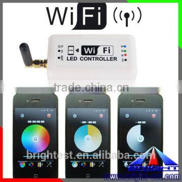 Dream Color Rgb Led Controller Wifi,IOS/Android rf Led Dimmer cc Dmx RGBW LED RF & Wifi LED Touch Controller photo-3