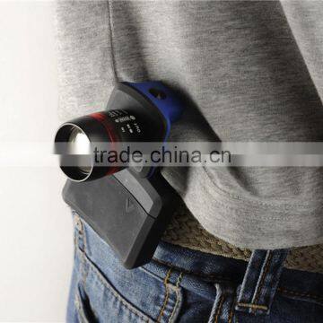 120 Lumens PE LED Headlight 3 Modes Water Resistant Lampe Frontale Headlamp Zoomable Clip-on Cap Hat Head Lamp Light photo-2