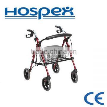 Height adjustable Aluminium rollator