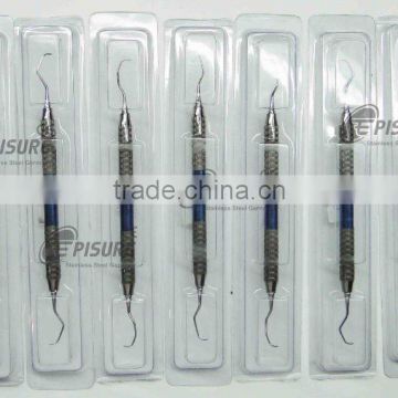 Titanium made Dental Gracy Set of 7 pieces light weight