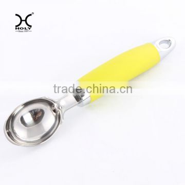 Hot sale ABS + TPR handle ice cream spoon