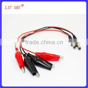 RC model helicopter mini alligator clip battery cable connector