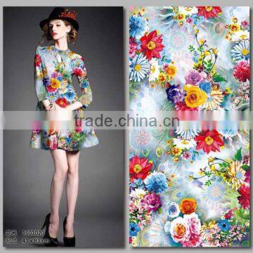 100% rayon metarial anti-static digital textile printed