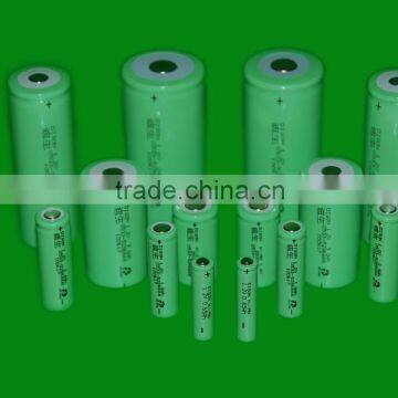 Cylindrical Sealed Rechargeable Batteries 1200mAh~9000mAh AA SC C D size 1.2V Ni-MH battery