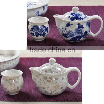 Chinese Special Design 8pcs Teaset With Tea Tray Wholesale Teaset for Promotional With 350ml Teapot 100ml Teacup Tea Tray photo-5