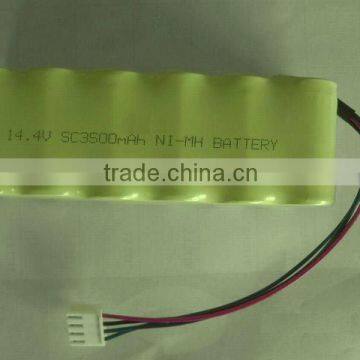 rechargeable battery pack NIMH SC3500mAh 14.4V