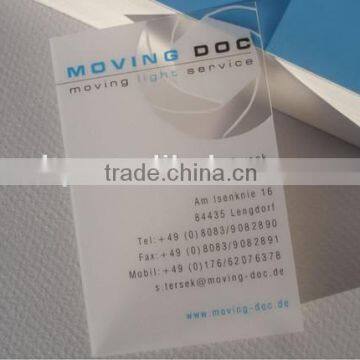 Frosted Translucent Business Card (M-PC005)