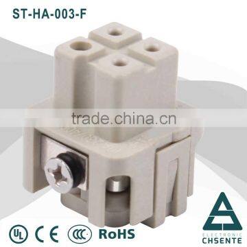 IP 65 HA series electrical 16 pin female and male ecu crimp terminal cable connectors