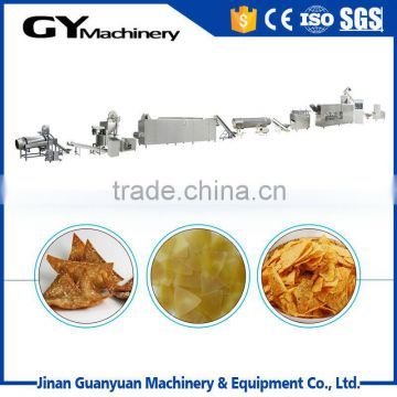 Hot sale brand triangle chip snack production line/chip snack machine