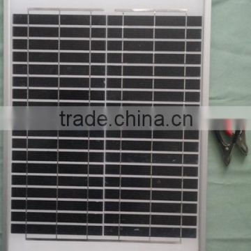 Tempered Glass laminated Solar Panels 18W solar module