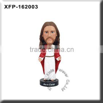 jesus christ bobblehead figurine resin messiah savior statue