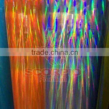 High relfective rainbow color change laser chameleon chrome vinyl