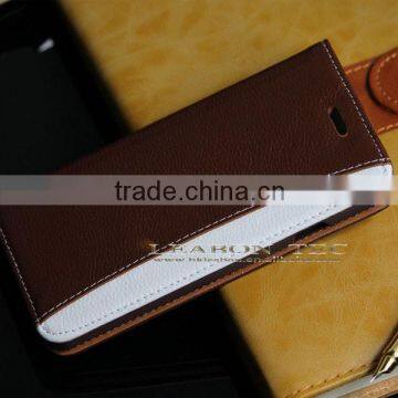 Wholesale genuine leather case, for iphone 6 plus real leather case