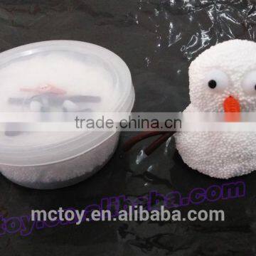 Christmas gift putty toys snow man putty toys