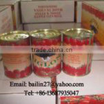 Double Concentration Tomato Paste/Tomato Pasta in can/tin/sachet