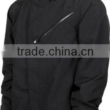 Black Waterpfoor Jacket Protection Garment Personalized Sports Jackets