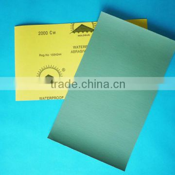 230x280mm Silicon carbide Waterproof Abrasive Paper