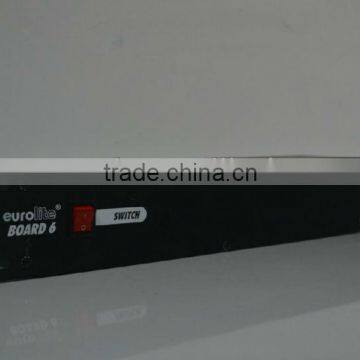 Professional 6 Channels Stage Light Power Mixing Console Seperate Switch Control Power Distribution Board photo-4