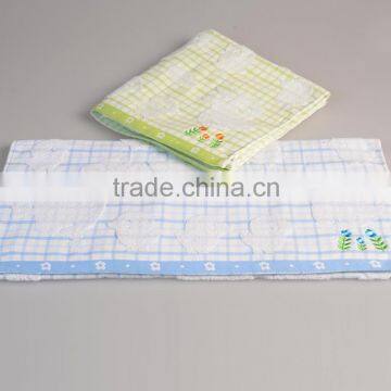 Factory embroridry jacquard 100% cotton bath Towel