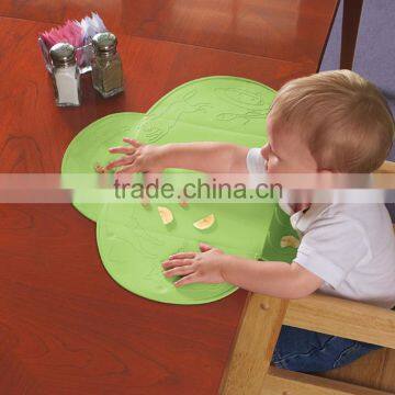 Custom Table Mat Dish Mat Silicone Placemat for Kids