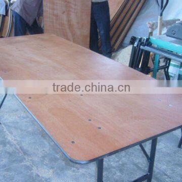 conference folding wooden table