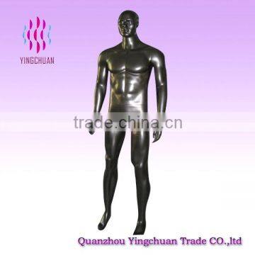 Fiberglass black muscle abstract face factory mannequin