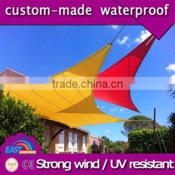 East Standard customized sun shade sail with HDPE Fabric