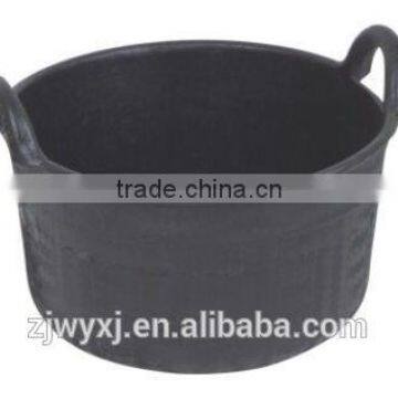 Rounded Rubber Bucket With Two Incorporated Handles,hot Feed Products photo-2