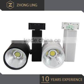 cob black and white gallery led track lighting