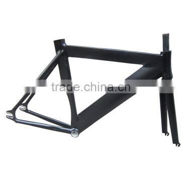 Smooth Welding Track Frame Fixed Gear 700C Bike Frame Aluminum Alloy Bicycle Frame photo-3