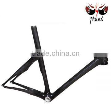 2013 new arrvial carbon bicycle road bike frame with seat post en standard