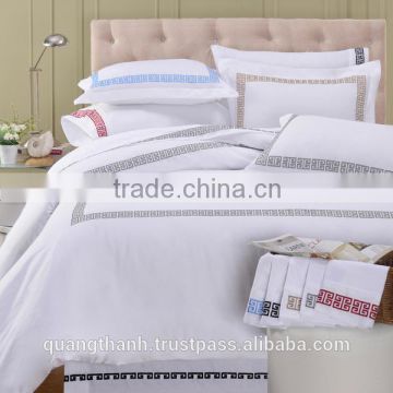 Vietnam hand embroidery bedding set