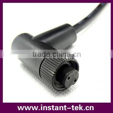 INST 3 Pin M12 Male Female 5amp Cable Connector photo-2