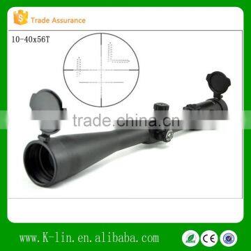 35mm Mountube Side Focus Illuminated Turret Lock Mil-dot 10-40x56T IR Riflescope 56