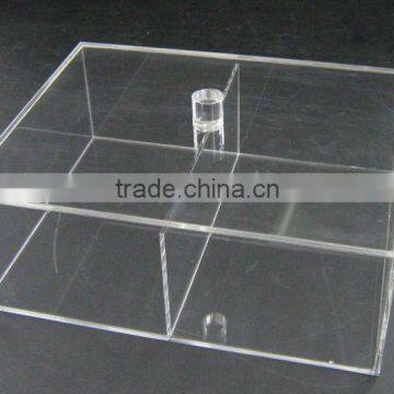 clear acrylic box