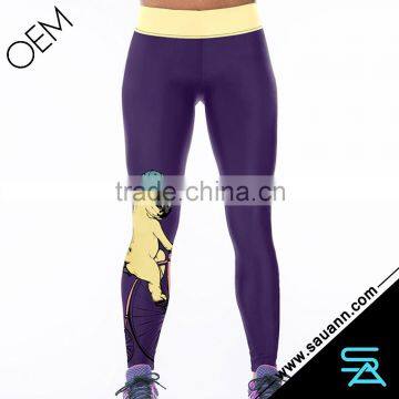 High Quality Dog Purple Tights for Women